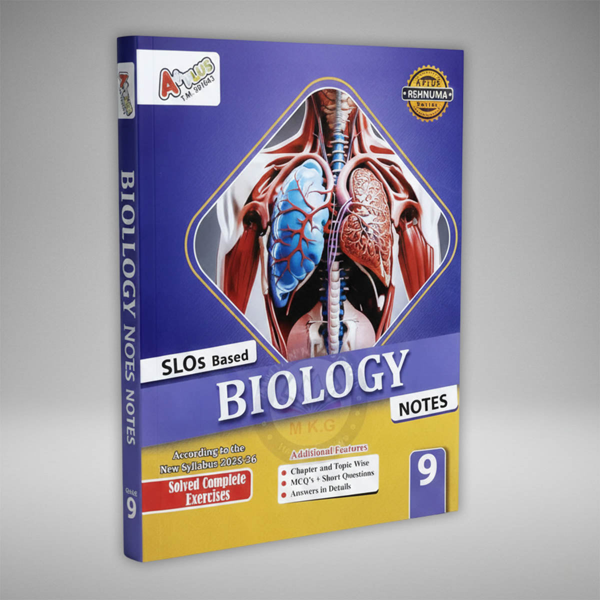 A Plus SLOs Based Biology Notes 9th Class Latest – Solved Exercises & Board Preparation